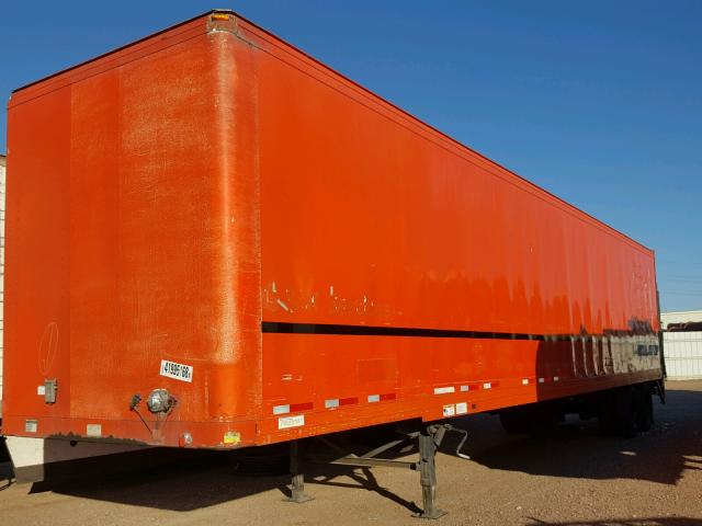 1H2V04827SE009214 - 1995 FRUEHAUF 48TRAILER RED photo 3