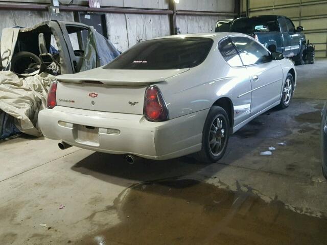 2G1WX12K749156678 - 2004 CHEVROLET MONTE CARL თეთრი ფოტო 4