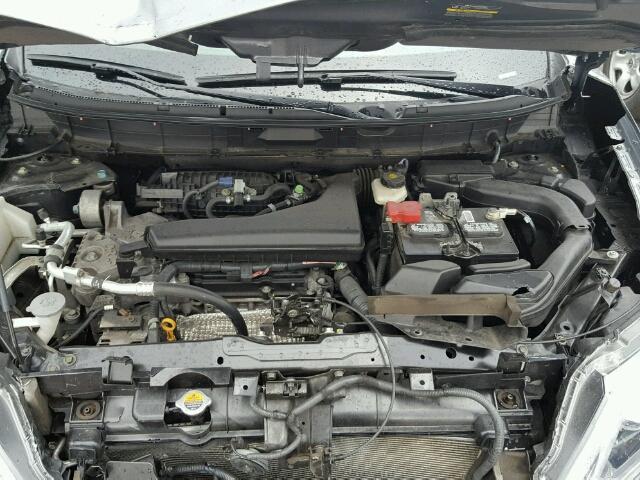 5N1AT2MV1FC797519 - 2015 NISSAN ROGUE GRAY photo 7