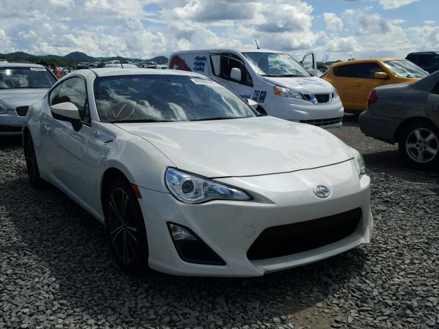 JF1ZNAA1XD1719347 - 2013 TOYOTA SCION FR-S WHITE photo 1
