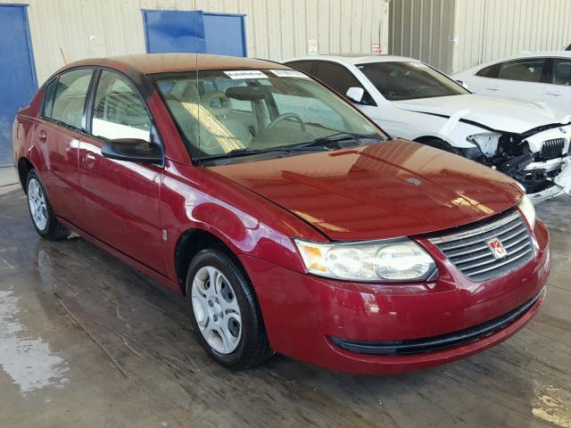 1G8AJ52F65Z127011 - 2005 SATURN ION LEVEL RED photo 1