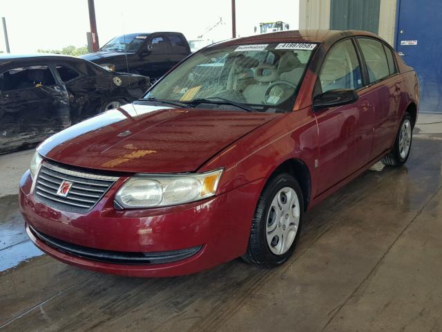 1G8AJ52F65Z127011 - 2005 SATURN ION LEVEL RED photo 2