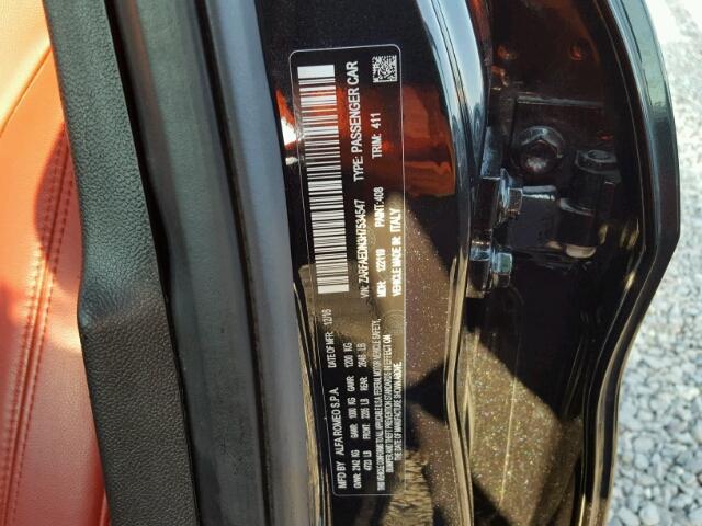 ZARFAEDN3H7534547 - 2017 ALFA ROMEO GIULIA Q4 Qara foto 10