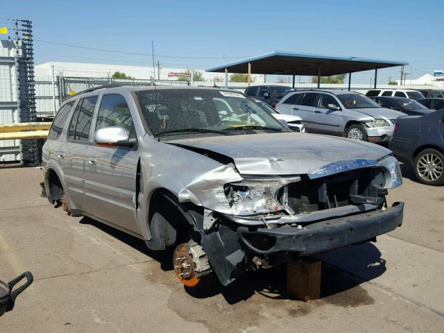 5GADT13S542174881 - 2004 BUICK RAINIER CX SILVER photo 1