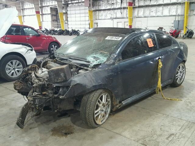 JTKDE177X60134978 - 2006 TOYOTA SCION TC 蓝色 照片 2