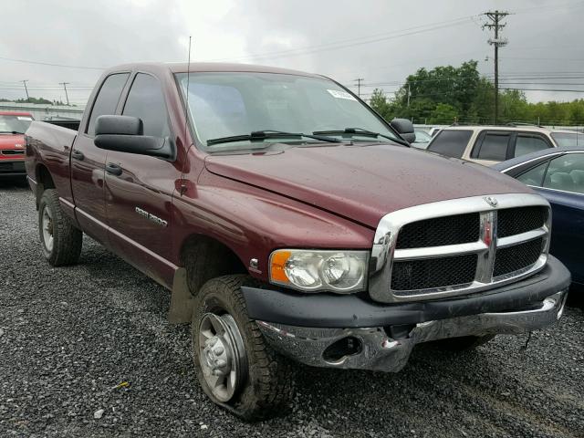 3D7KU28613G835676 - 2003 DODGE RAM 2500 S MAROON photo 1