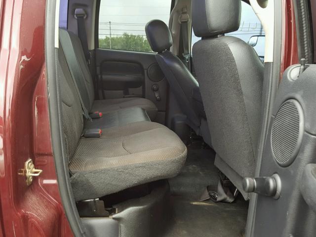 3D7KU28613G835676 - 2003 DODGE RAM 2500 S MAROON photo 6