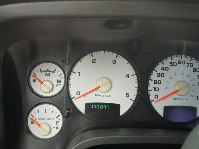 3D7KU28613G835676 - 2003 DODGE RAM 2500 S MAROON photo 8