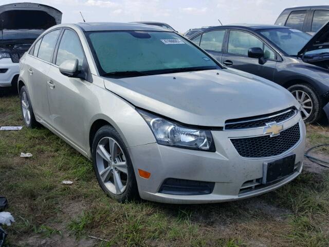 1G1PE5SB5D7132088 - 2013 CHEVROLET CRUZE SILVER photo 1