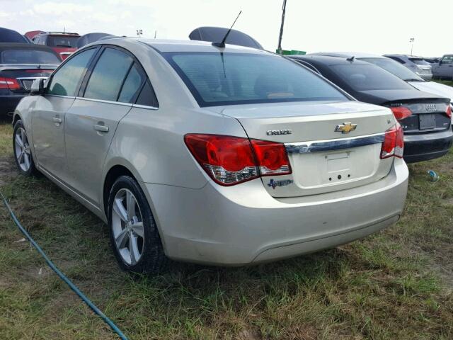 1G1PE5SB5D7132088 - 2013 CHEVROLET CRUZE SILVER photo 3