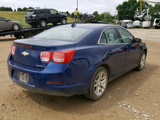1G11C5SA0DU121018 - 2013 CHEVROLET MALIBU 1LT 蓝色 照片 4