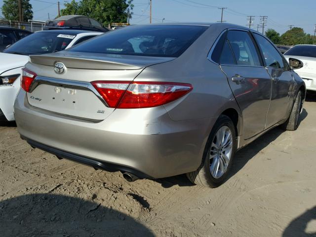 4T1BF1FK9GU567506 - 2016 TOYOTA CAMRY LE TAN photo 4
