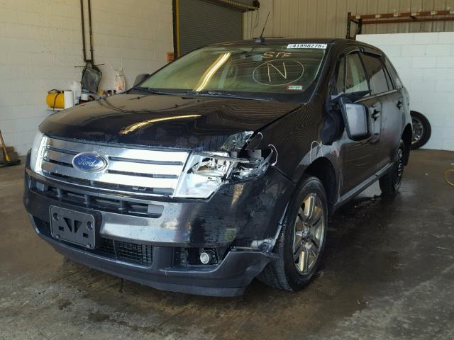 2FMDK49C67BB70254 - 2007 FORD EDGE SEL P BLACK photo 2