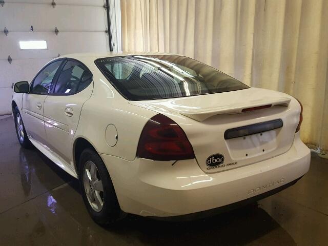 2G2WP552681136523 - 2008 PONTIAC GRAND PRIX WHITE photo 3