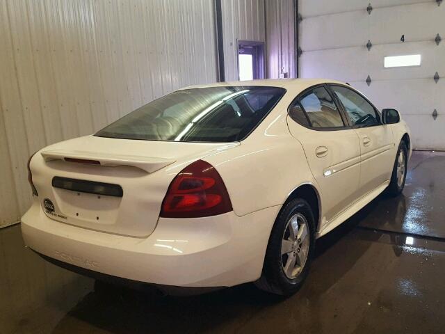 2G2WP552681136523 - 2008 PONTIAC GRAND PRIX WHITE photo 4