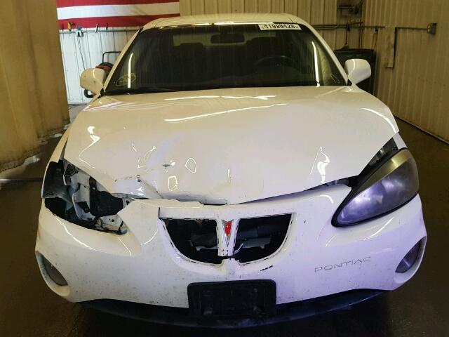 2G2WP552681136523 - 2008 PONTIAC GRAND PRIX WHITE photo 9