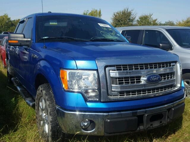 1FTFW1CF4DKE50503 - 2013 FORD F150 SUPER BLUE photo 1