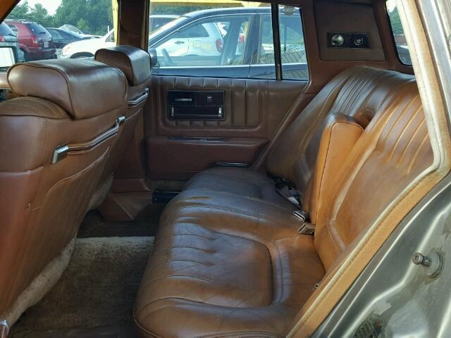 6S69B8Q486913 - 1978 CADILLAC SEVILLE GRAY photo 6