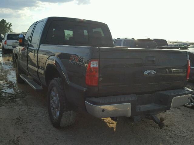 1FT7W2BT8DEB17981 - 2013 FORD F250 SUPER BLACK photo 3