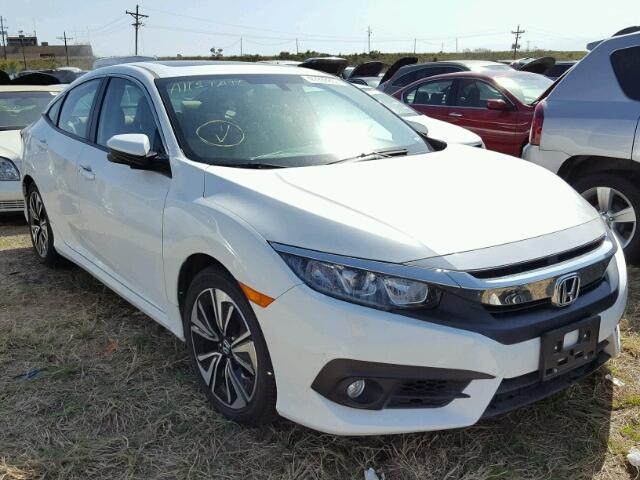 19XFC1F34GE012713 - 2016 HONDA CIVIC WHITE photo 1