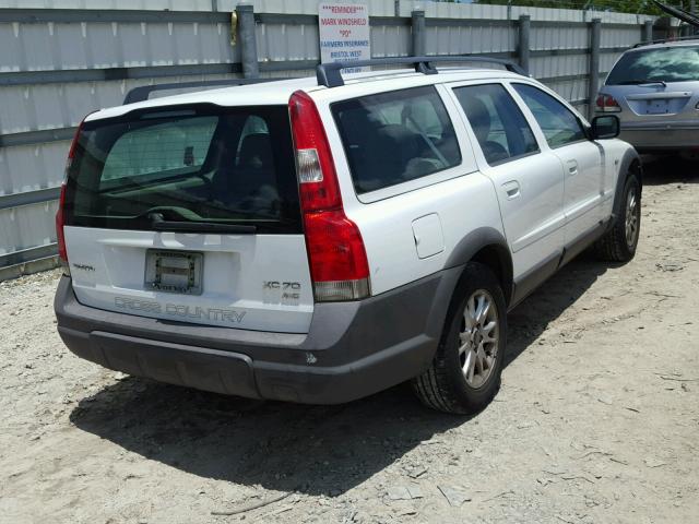 YV1SZ59H341158119 - 2004 VOLVO XC70 WHITE photo 4