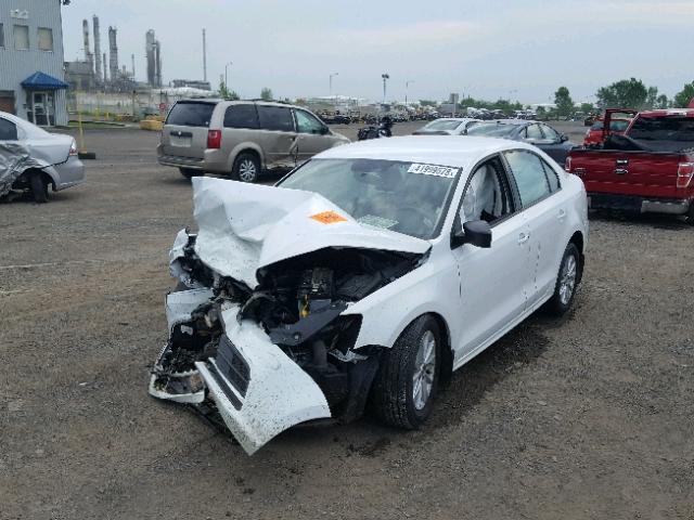 3VW1K7AJ6FM234712 - 2015 VOLKSWAGEN JETTA BASE 白色 照片 2