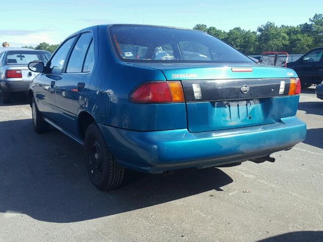 1N4AB41D2VC719916 - 1997 NISSAN SENTRA GREEN photo 3