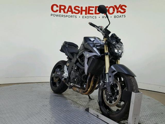 JS1GR7NA0F2102288 - 2015 SUZUKI GSX-S750 BLACK photo 2