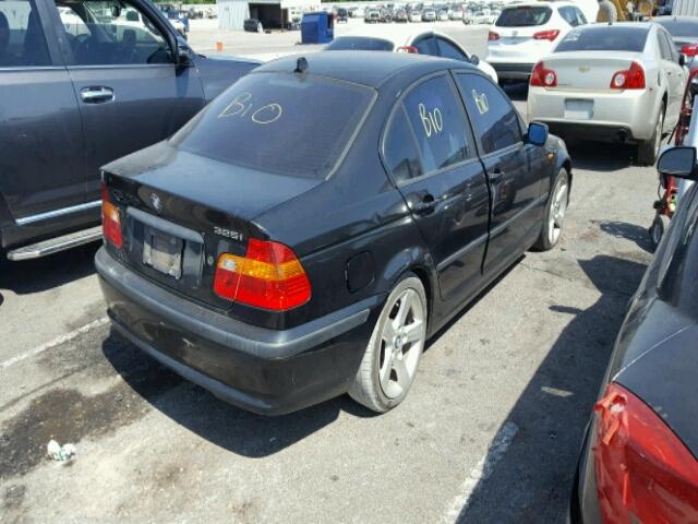 WBAET37434NJ96710 - 2004 BMW 325 I BLACK photo 4