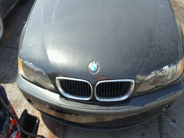 WBAET37434NJ96710 - 2004 BMW 325 I BLACK photo 7