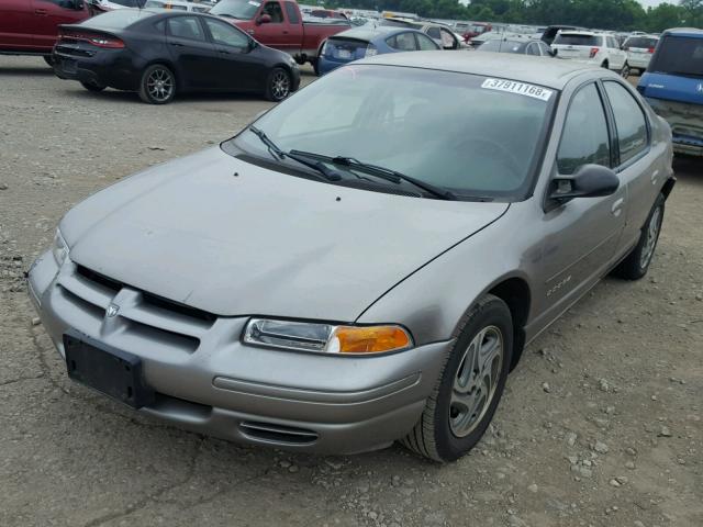 1B3EJ56H1WN253449 - 1998 DODGE STRATUS ES GRAY photo 2