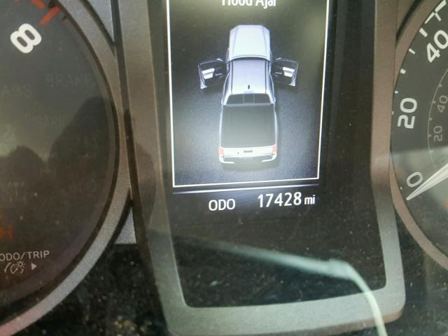 3TMCZ5AN4HM076209 - 2017 TOYOTA TACOMA DOU ნარინჯისფერი ფოტო 8