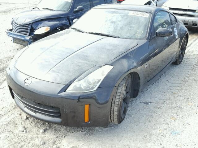 JN1AZ34E16M353336 - 2006 NISSAN 350Z COUPE BLACK photo 2