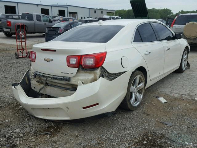 1G11J5SX9DF217762 - 2013 CHEVROLET MALIBU LTZ 白色 照片 4