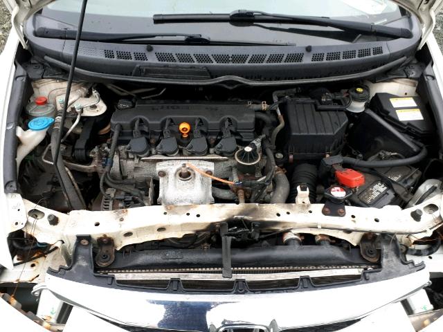 2HGFA16019H013337 - 2009 HONDA CIVIC EXL أبيض صورة 7