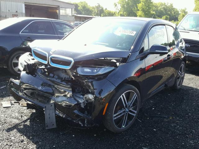 WBY1Z4C56GV507182 - 2016 BMW I3 REX BLACK photo 2