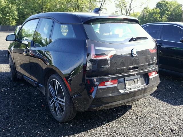 WBY1Z4C56GV507182 - 2016 BMW I3 REX BLACK photo 3