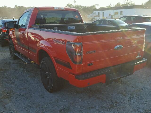 1FTMF1CT4EFA81486 - 2014 FORD F150 RED photo 4