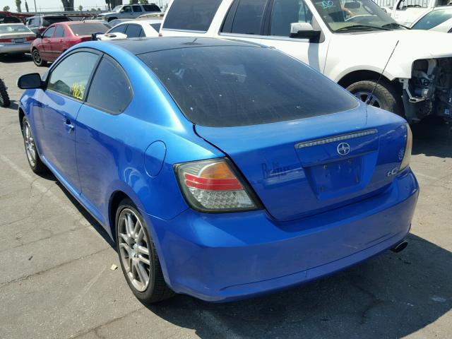 JTKDE167160133896 - 2006 TOYOTA SCION TC 蓝色 照片 3