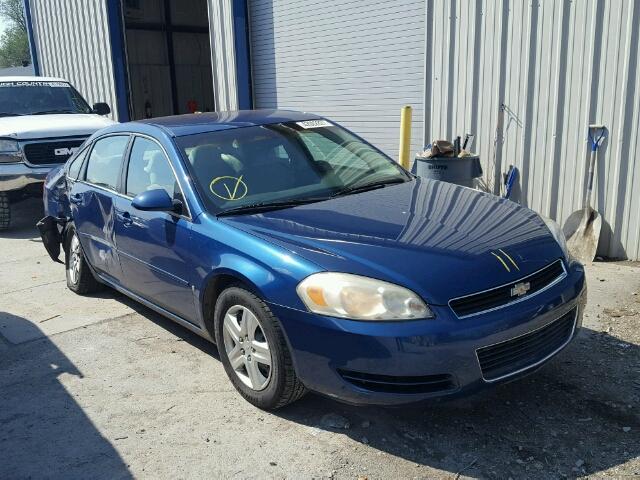 2G1WB55K169275105 - 2006 CHEVROLET IMPALA LS BLUE photo 1