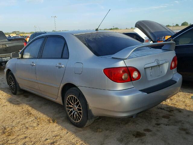 1NXBR32E15Z547007 - 2005 TOYOTA COROLLA SILVER photo 3