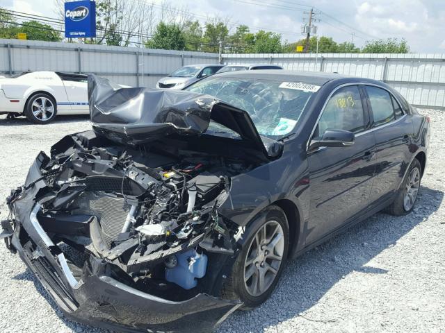 1G11C5SL5FF334491 - 2015 CHEVROLET MALIBU 1LT GRAY photo 2