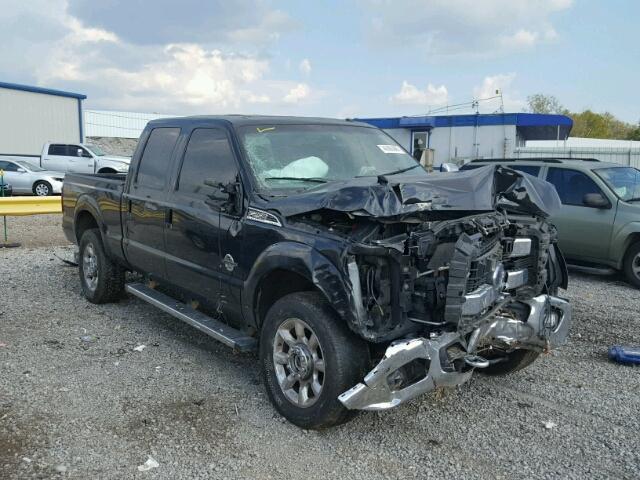 1FT7W2BT3EEB84375 - 2014 FORD F250 BLACK photo 1