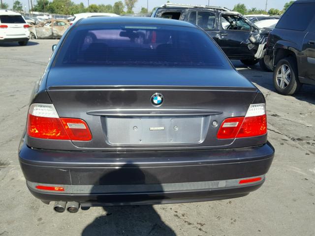 WBABV134X6JT24393 - 2006 BMW 325 CI SUL GRAY photo 9