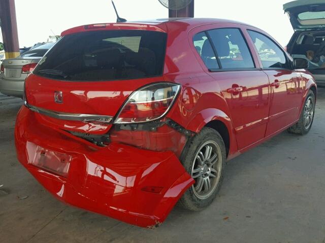W08AR671985068106 - 2008 SATURN ASTRA XE RED photo 4