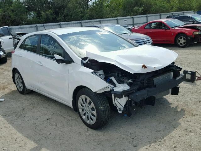 KMHD35LH5HU376927 - 2017 HYUNDAI ELANTRA GT WHITE photo 1