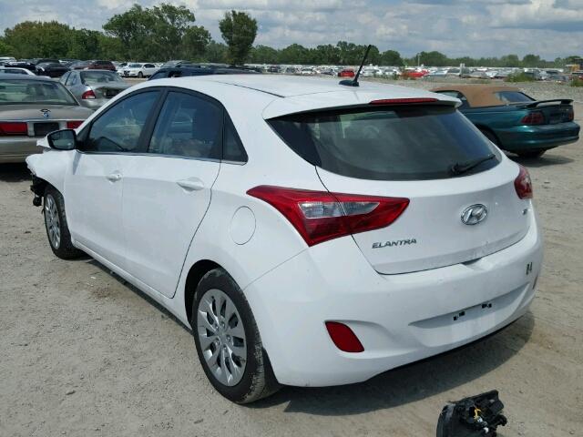 KMHD35LH5HU376927 - 2017 HYUNDAI ELANTRA GT WHITE photo 3