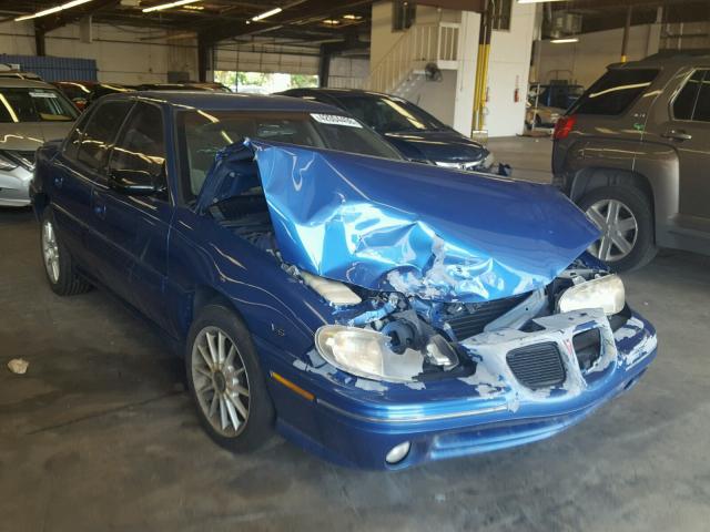 1G2NE52M9TC714544 - 1996 PONTIAC GRAND AM S ლურჯი ფოტო 1