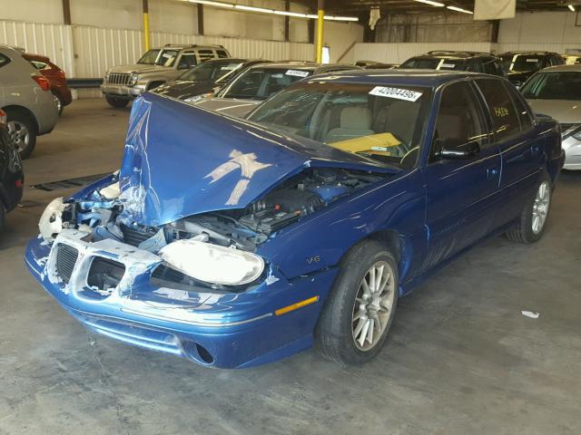 1G2NE52M9TC714544 - 1996 PONTIAC GRAND AM S ლურჯი ფოტო 2