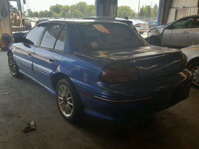 1G2NE52M9TC714544 - 1996 PONTIAC GRAND AM S ლურჯი ფოტო 3